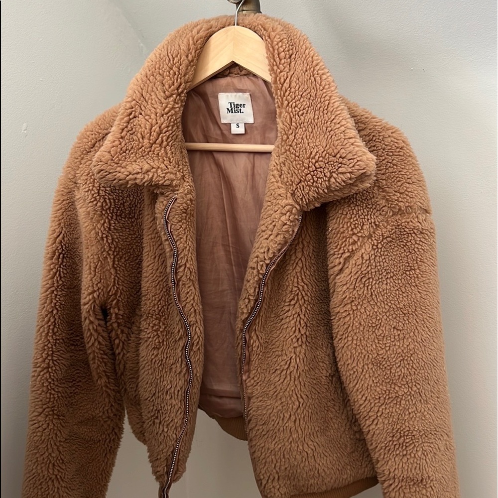 Tiger Mist Teddy Jacket